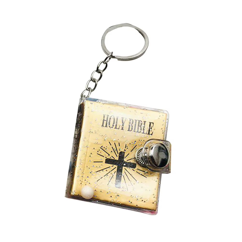 Cute Mini HOLY BIBLE Keychains