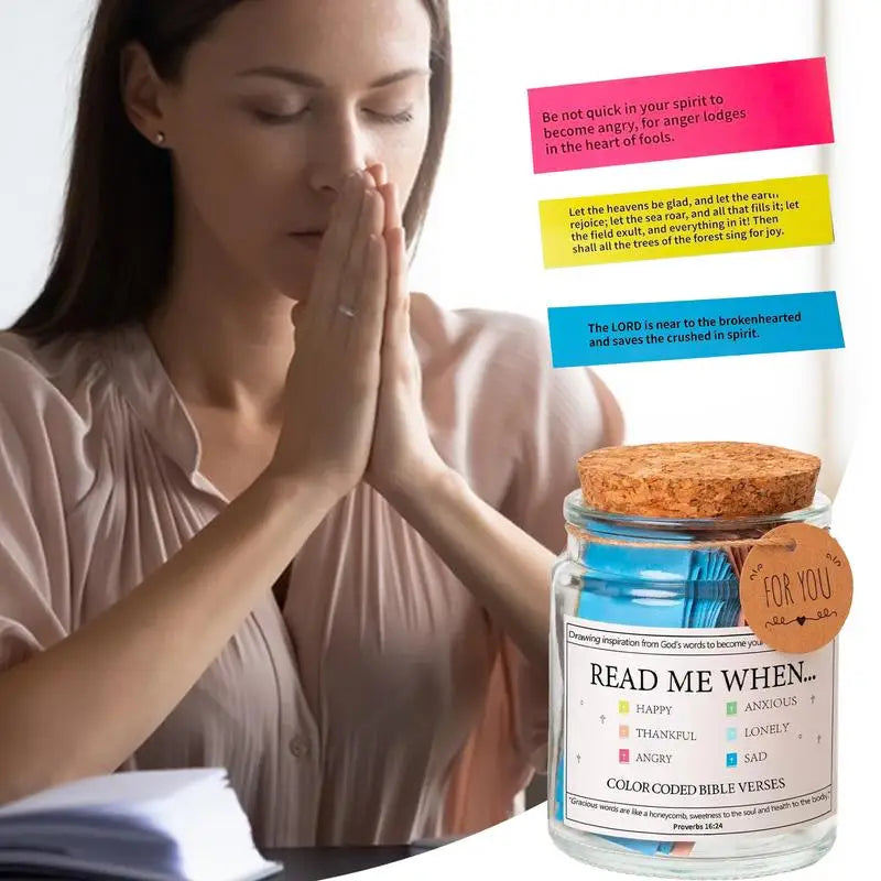 Bible Verse Prayer Jar 