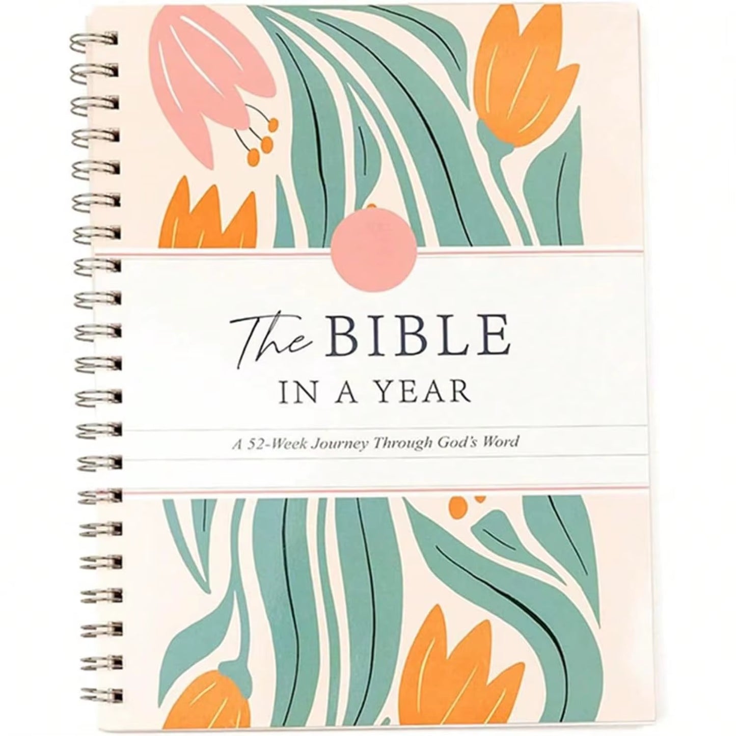 52 Week Spiral Bible Study Guide Workbook