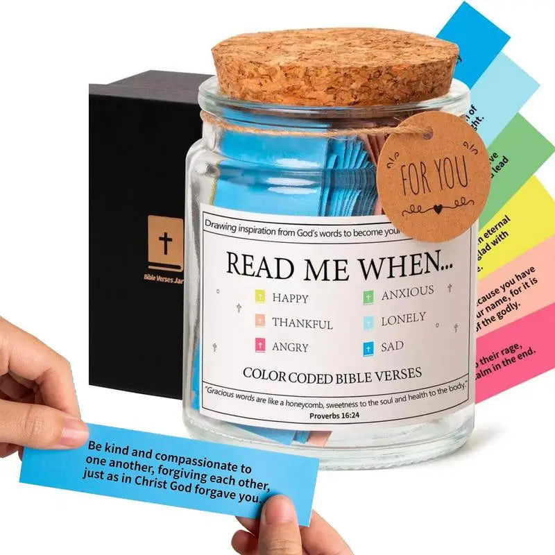 Bible Verse Prayer Jar 