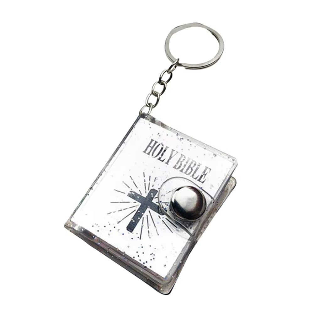 Cute Mini HOLY BIBLE Keychains