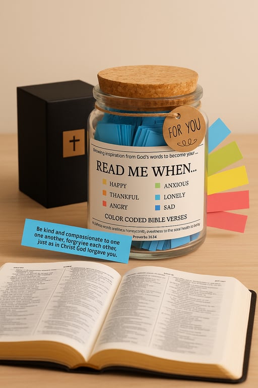 Bible Verse Prayer Jar
